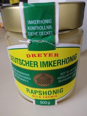Dreyer Deutscher Rapshonig 500g