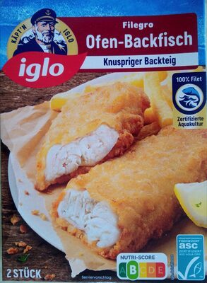 ASC Iglo Filegro Ofen Backfisch 240g