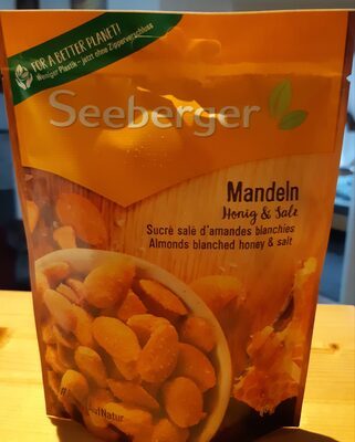 Seeberger Blanchierte Mandeln Honig & Salz 80g