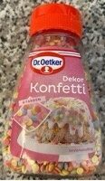 Dr.Oetker Dekor Konfetti 100g