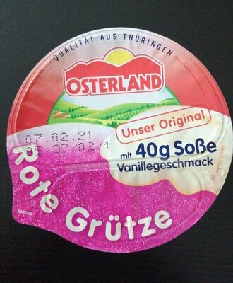 Osterland Rote Grütze+Soße 160g