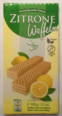 Spreewaffel Zitronen-Cremewaffeln 100g