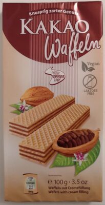 Spreewaffel Kakao-Cremewaffeln 100g