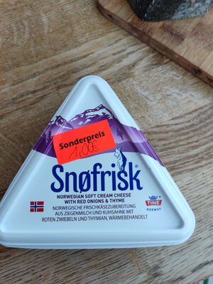 Tine Snorfrisk Zwiebel Thymian 60% Doppelrahmstufe 125g