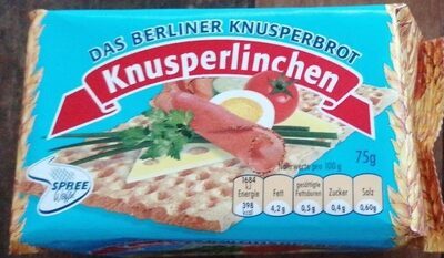 Spreewaffel Berliner Knusperbrot 75g