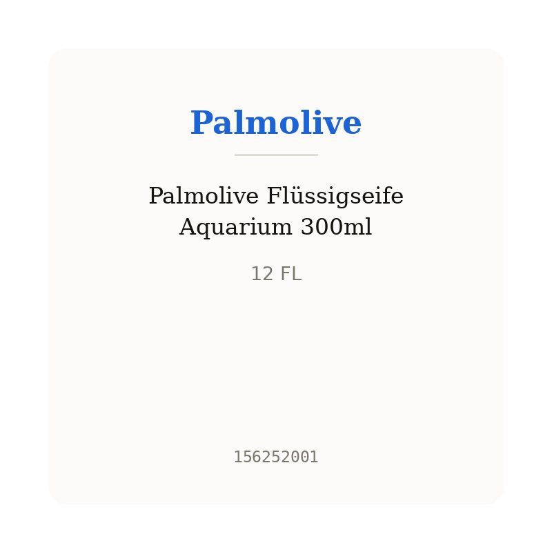 Palmolive Flüssigseife Aquarium 300ml