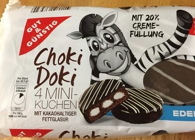 GUT&GÜNSTIG Gefüllte Mini-Kuchen 250g