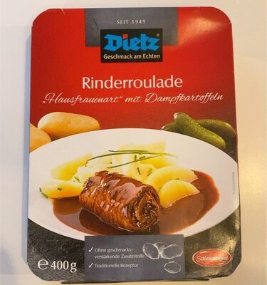 Schlemmerland Rinderroulade mit Dampfkartoffeln 400g