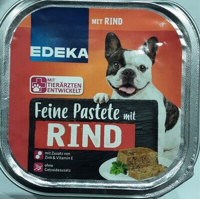 EDEKA Herzstücke Feine Pastete mit Rind 300g