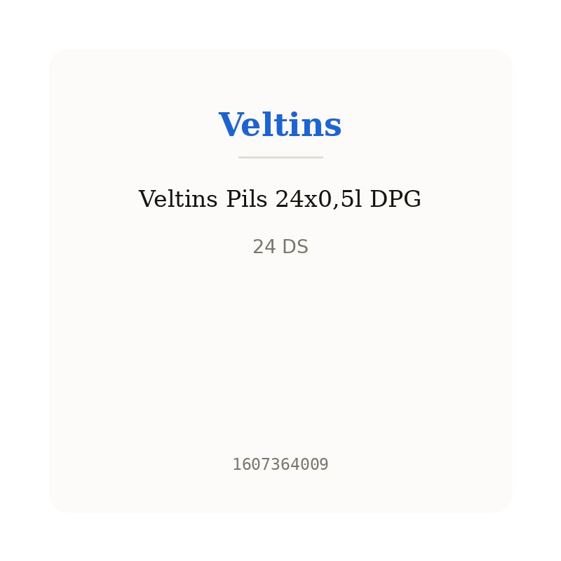 Veltins Pils 24x0,5l DPG