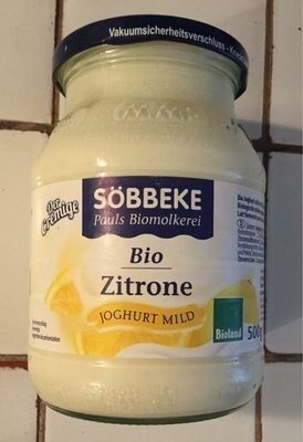 Bio Söbbeke Joghurt Zitronencreme 7,5% 500g MW