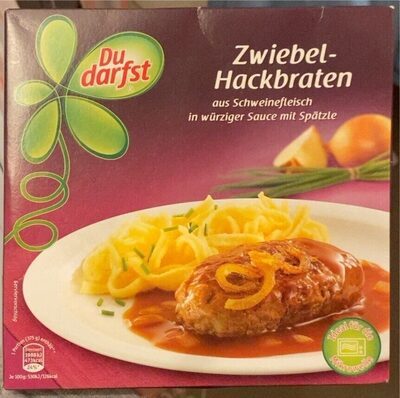Du darfst Zwiebelhackbraten 375g