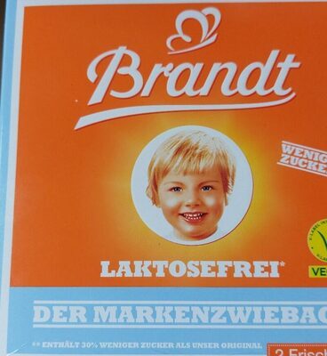 Brandt Markenzwieback laktosefrei 225g