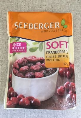 Seeberger Soft Cranberries 125g