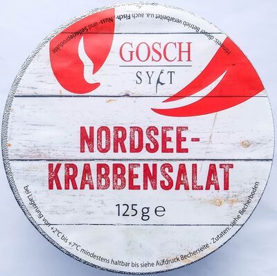 Gosch Nordseekrabbensalat 125g
