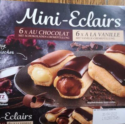EDEKA Herzstücke Mini Eclairs Vanille/Schoko 200g