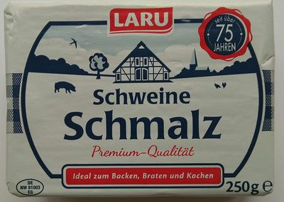 LARU Schweineschmalz 250g