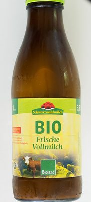 Bio Schwarzwaldmilch Frischmilch 3,8% 1l MW