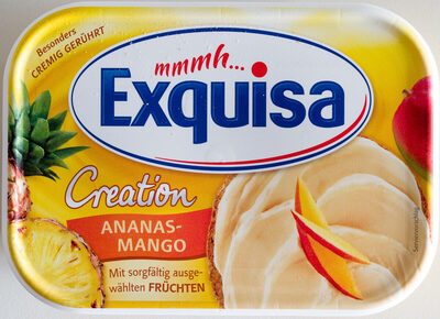 Exquisa Frischkäse Ananas Mango 45% 200g