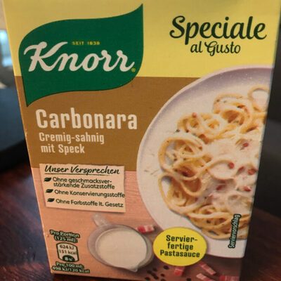 Knorr Speciale al Gusto Carbonara 370g