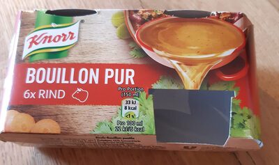 Knorr Bouillon Pur Rind für 6x0,5l 6x28g