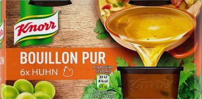 Knorr Bouillon Pur Huhn für 6x1/2l 6x28g