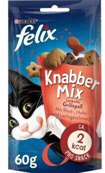 Felix Knabbermix Grillspaß Katzensnacks 60g