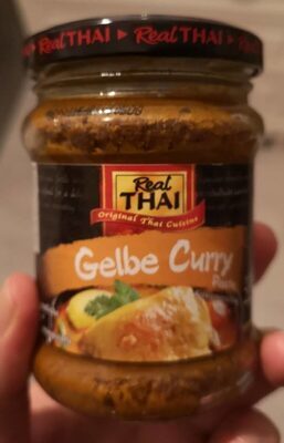 Real Thai gelbe Curry Paste 227g