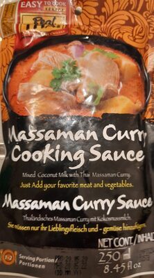 Real Thai Sauce Massaman Curry 250ml