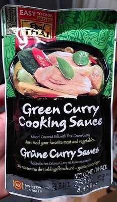 Real Thai Sauce grünes Curry 250ml
