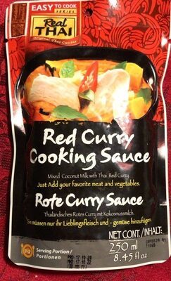 Real Thai Sauce rotes Curry 250ml