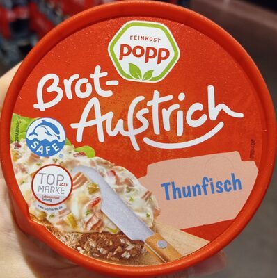 Popp Brotaufstrich Thunfischsalat 150g