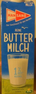 Hansano frische Buttermilch 1l