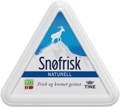 Snofrisk Frischkäse Naturell aus Ziegenmilch 70% Doppelrahmstufe 125g