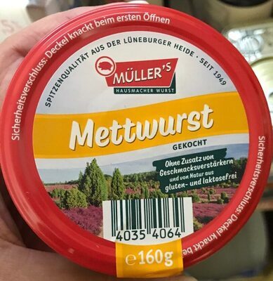 Müllers Mettwurst 160g