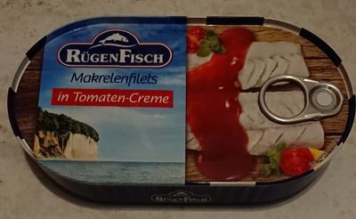 Rügen Fisch Makrelenfilets in Tomaten-Creme 200g