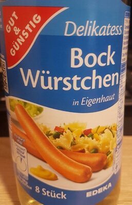 GUT&GÜNSTIG Bockwürstchen 8ST 530g QS ITW