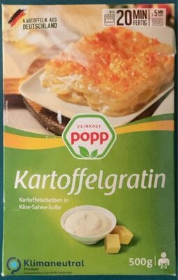 Popp Kartoffel Gratin 500g