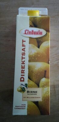 Lindavia Direktsaft Birne 100% 1l EW