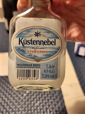 Küstennebel Taschenflasche 21,8% 0,1l