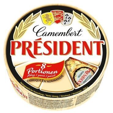 President Camembert 8/8 45% Fett i.Tr.250g
