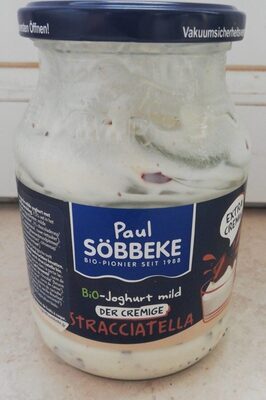 Bio Söbbeke Stracciatella Joghurt cremig mild 7,5% 500g MW