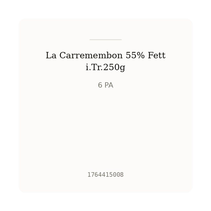 La Carremembon 55% Fett i.Tr.250g
