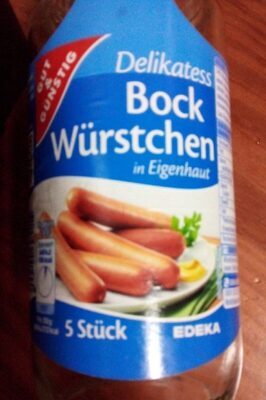 GUT&GÜNSTIG Bockwürstchen 5ST 380g QS ITW