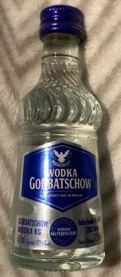 WODKA GORBATSCHOW 37,5% 0,04l