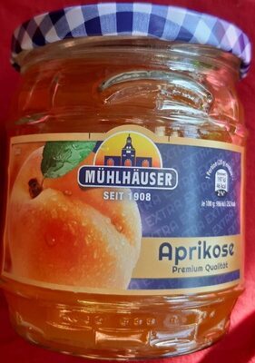Mühlhäuser Aprikose Konfitüre Extra 50% Frucht 450g