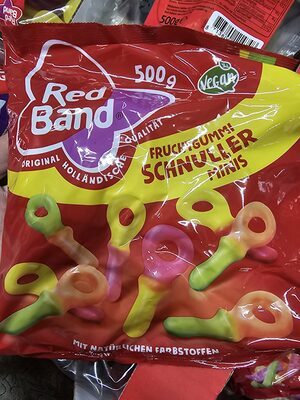 Red Band Fruchtgummi Schnuller 500g