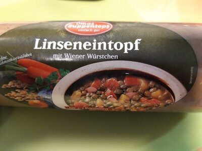 Omas Suppentopf Linseneintopf 900g