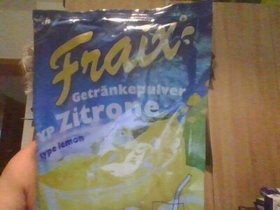Fraix Getränkepulver Typ Zitrone 100g