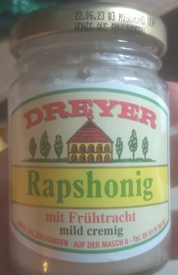 Dreyer Rapshonig mit Frühtracht 125g